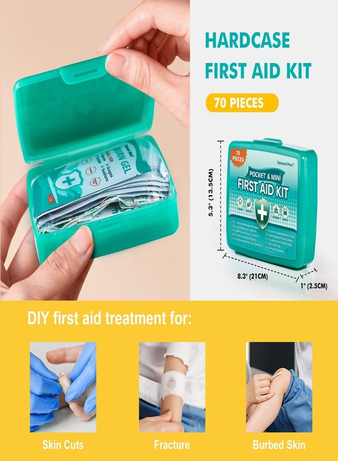 General Medi 420 Piece First Aid Kit, 6 Individual Boxes of 70 Items Each - Contains Premium Medical Supplies for Travel, Home, Office, Vehicle, Camping, Workplace & Outdoor (420 pcs, 6 Pack) - Image 3